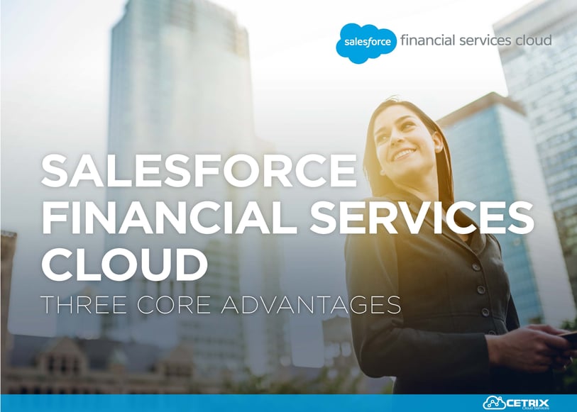 Salesforce 3 core advantages financial ebook