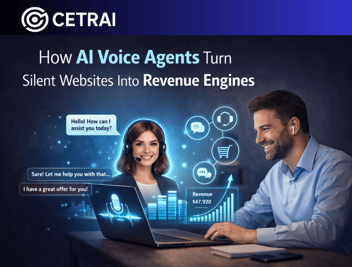 The 70% You Never Convert: How AI Voice Agents Turn Silent Websites Into Revenue Engines