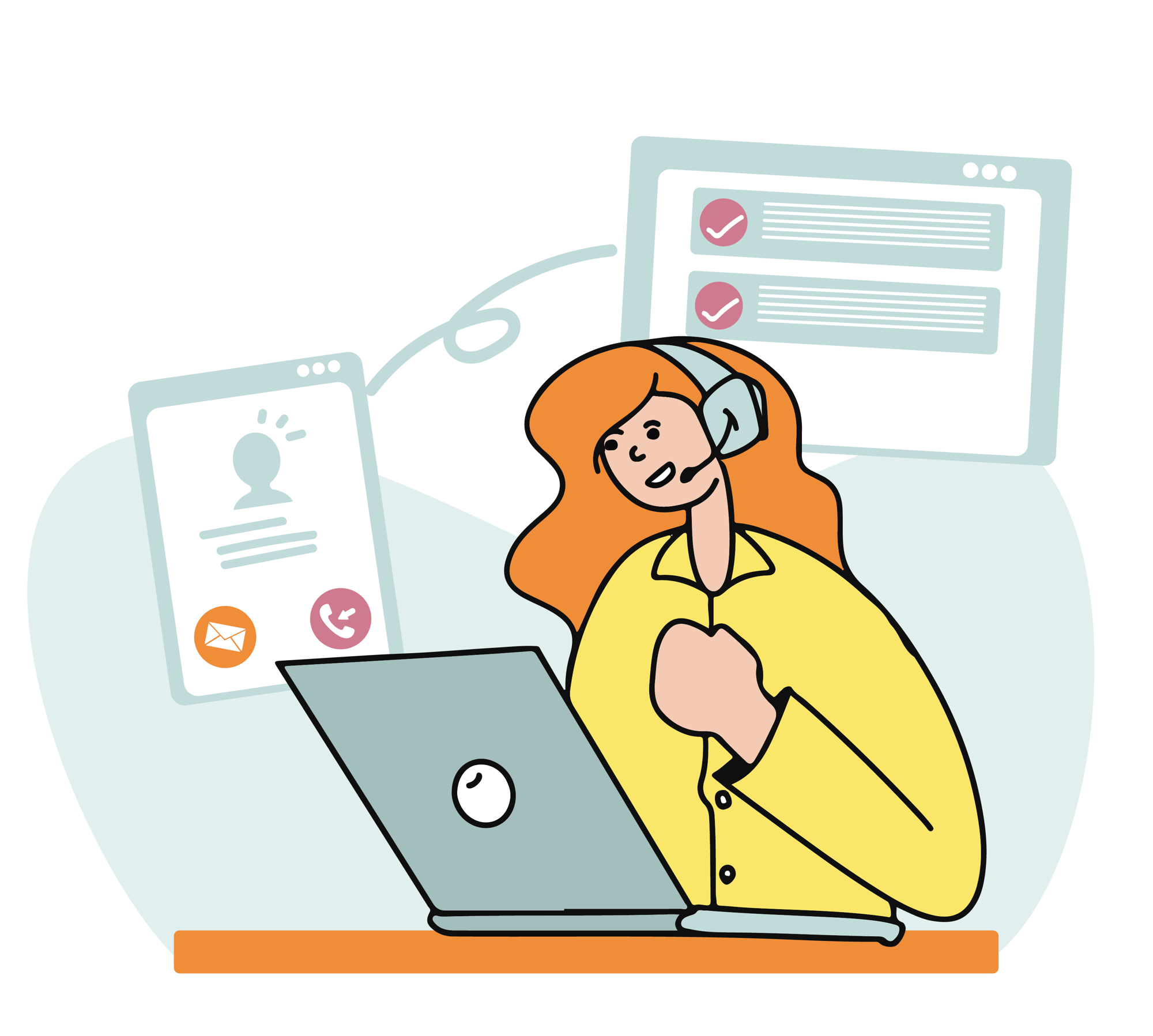 Cetdigit_illustration-of-women-call-center-help-and-services