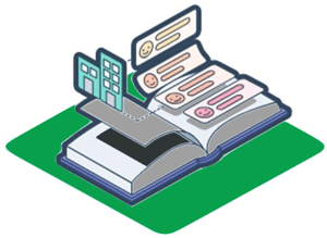 A book that contains contact and business information