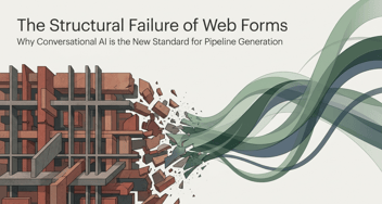 Why Web Forms Fail at Lead Generation, And What Conversational AI Does Instead