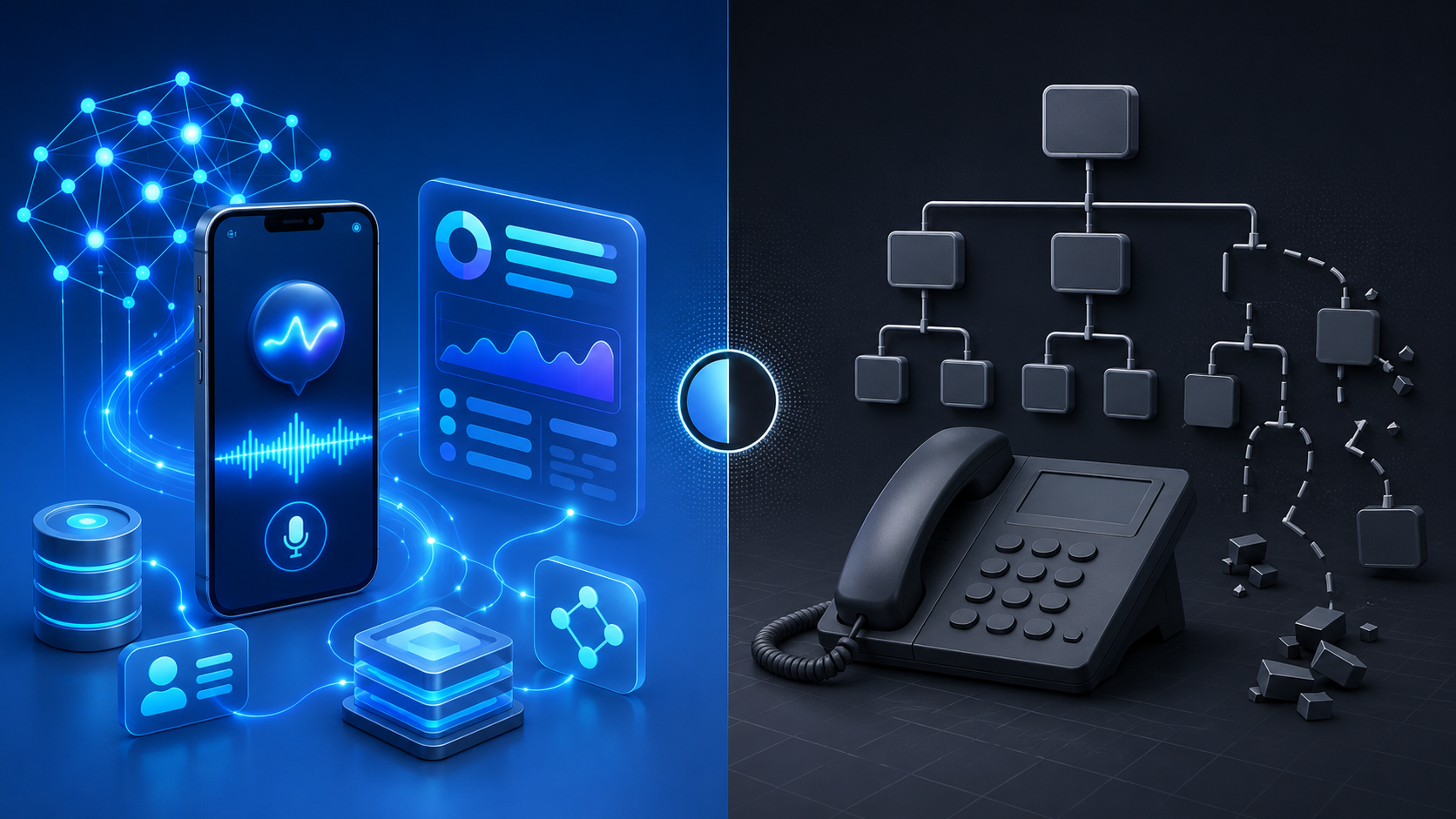 What Is the Difference Between an AI Voice Agent and an IVR Phone System?