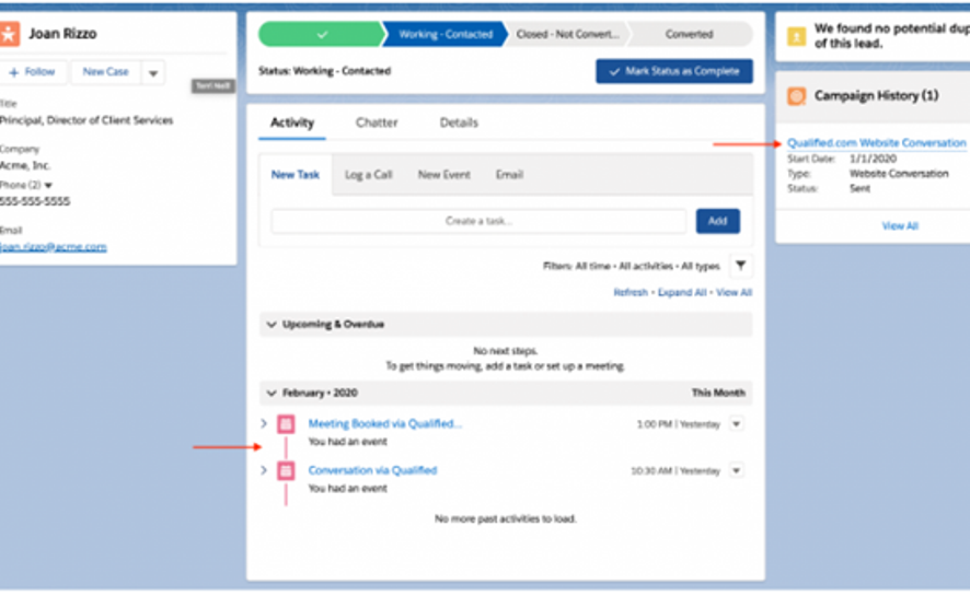 Conversational Marketing in Salesforce